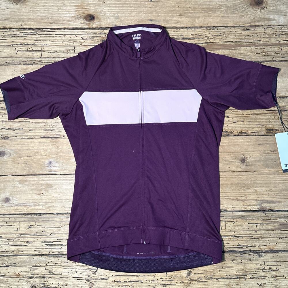 Trek Women's Circuit LTD Cycling Jersey Mulberry/Blush Medium NWT